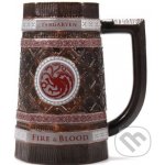 CurePink Keramický pivní korbel Game Of Thrones Hra o trůny Stark 850 ml – Zboží Mobilmania