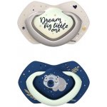 Canpol Babies 2 ks symetrických silikon Sleepy Koala modrá – Zboží Dáma