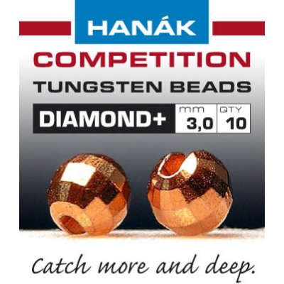 Hanák Competition Tungstenové Hlavičky Diamond Měděné 3,0 mm – Hledejceny.cz