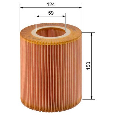 Vzduchový filtr BOSCH 1 457 433 715 – Hledejceny.cz