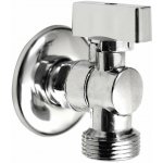 Aqualine Pračkový kulový ventil se zpětným ventilem 1/2''x3/4'' - L, chrom - 5310 – Hledejceny.cz