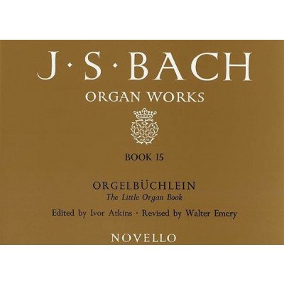 J.S. Bach Organ Works Book 15 Orgelbuchlein noty na varhany – Hledejceny.cz