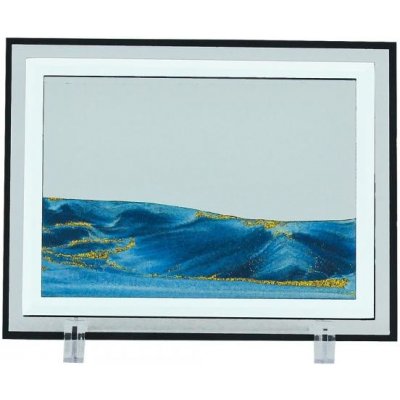 SEA Club Pískový obraz, sklo/písek, naplněný vodou, 22x17cm 5956 – Zboží Dáma
