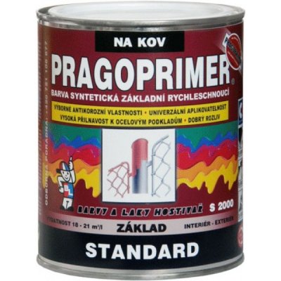Pragoprimer Standard S2000 základní barva na kov 600 ml 0100 bílá