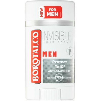 Borotalco Men Invisible Musk Scent deostick 40 ml – Zboží Mobilmania