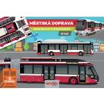 Městská doprava jednoduché papírové vystřihovánky – Hledejceny.cz