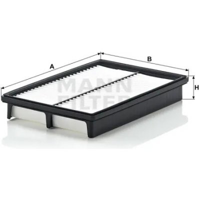 MANN FILTER Vzduchový filtr C 2548 – Hledejceny.cz