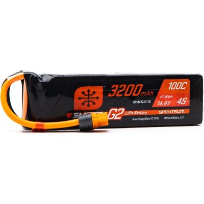 Spektrum Smart G2 LiPo 100C IC3 14.8 V 3200 mAh – Zboží Mobilmania