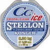 Rybářský vlasec a ocelové lanko Konger Fluorocarbon Ice Steelon Cristal clear 50 m 0,12 mm
