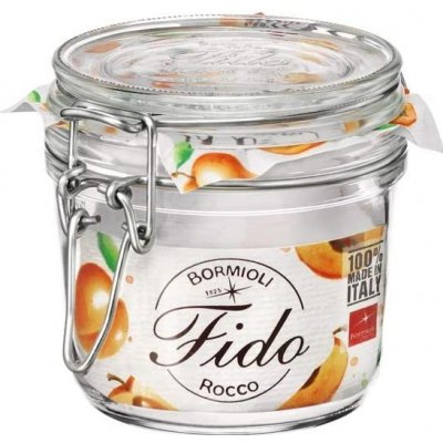 Bormioli Rocco zavařovací sklenice Fido obloučkový uzávěr 350ml – Zboží Mobilmania