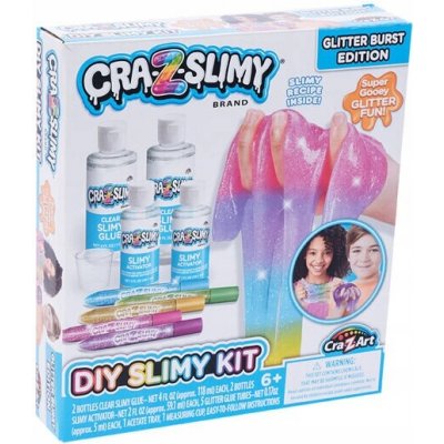 Cra-Z-Slimy DIY sada na výrobu slizu se třpytkami – Sleviste.cz