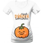 Tričko s potiskem Nejezte dýňová semínka dámské Bílá – Zboží Dáma