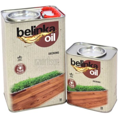 Belinka Oil Decking terasový olej 0,75 l Přírodní – Zboží Mobilmania