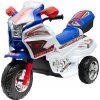 Elektrické vozítko Baby Mix elektrická motorka Racer bílá