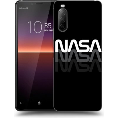 Pouzdro Picasee silikonové Sony Xperia 10 II - NASA Triple černé – Zbozi.Blesk.cz