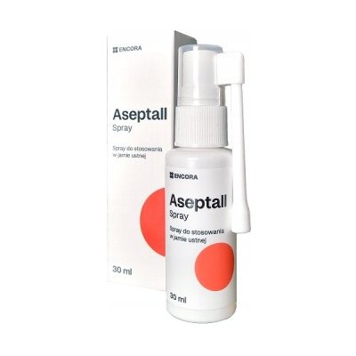 Aseptall Sprej do úst s chlorhexidinem 0,12% 30 ml – Zboží Mobilmania