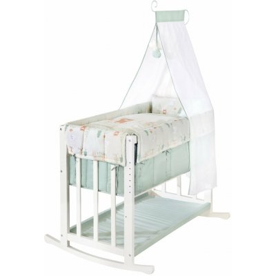 Roba Woodland Buddies kolébka bílá 90x45 – Zboží Dáma