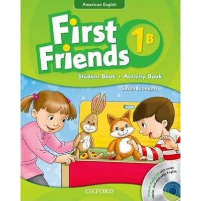 First Friends American English : 1: Student Book/Workbook B and Audio CD Pack