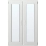 Soft Dvoukřídlé plastové okno 160x110 cm OS+OS se sloupkem – HobbyKompas.cz