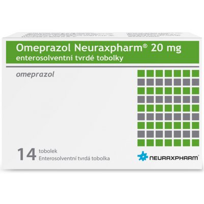 Neuraxpharm Bohemia OMEPRAZOL POR 20MG CPS ETD 14 – Zboží Dáma