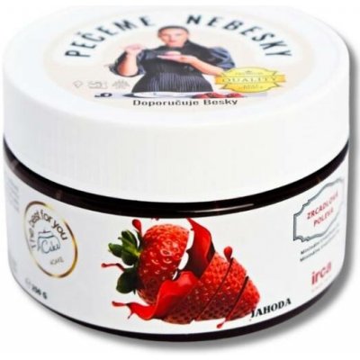 Farcitura Zrcadlová poleva IRCA Jahoda 250 g – Zboží Dáma