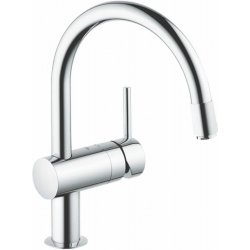 Смеситель для кухни grohe minta с выдвижным изливом 32918000