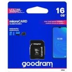 Goodram microSDHC 16 GB UHS-I U1 M1AA-0160R12 – Zbozi.Blesk.cz