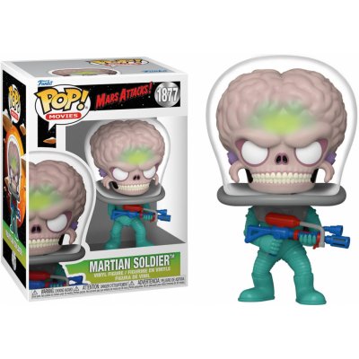 Funko Pop! 1877 Mars Attacks! Martian Soldier – Zboží Mobilmania