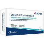 JusChek SARS-CoV-2 a chřipka A-B antigen.test 1 ks – Zbozi.Blesk.cz