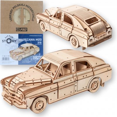 Little Story Dřevěné 3D puzzle Warszawa M20 316 ks – Hledejceny.cz