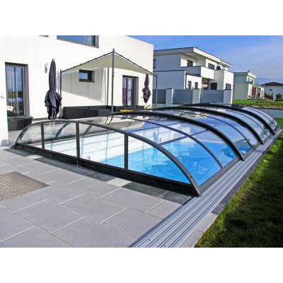 Alukov Zastřešení Azure Compact Flat LL 8,55 x 4,25 m – Hledejceny.cz