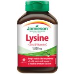Jamieson Lysine + Zinc & Vitamin C 1000 mg 60 tablet – Hledejceny.cz