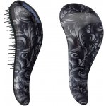 Detangler Detangling Brush Black Flower – Zboží Mobilmania