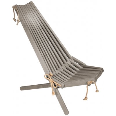 Ecofurn Ecochair křeslo Brezové drevo olej sivý – Hledejceny.cz
