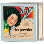Palladio Rice Powder Natural Rýžový sypký pudr 3 17 g – Sleviste.cz
