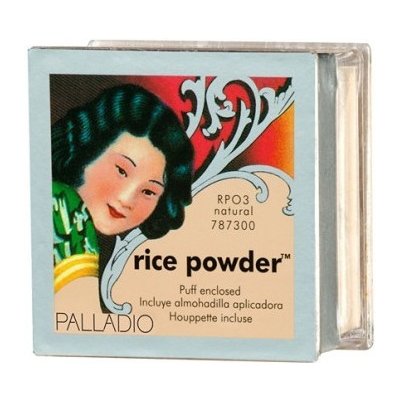 Palladio Rice Powder Natural Rýžový sypký pudr 3 17 g – Sleviste.cz