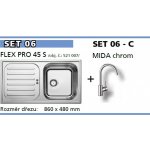 Set Blanco Flex Pro 45 S + Mida – Zboží Dáma
