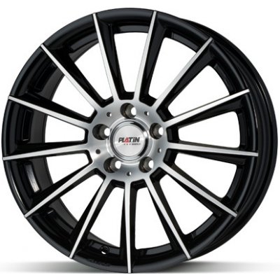 Platin P74 7,5x18 5x112 ET53 black polished | Zboží Auto