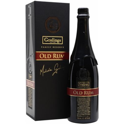 Gosling´s Family Reserve rum 40% 0,7 l (Dřevěný obal) – Zboží Mobilmania
