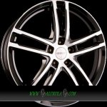 Dezent TZ 7x17 5x114,3 ET50 black polished – Zboží Mobilmania