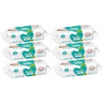 Pampers Sensitive Dětské vlhčené ubrousky 6 x 80 ks – Zboží Dáma