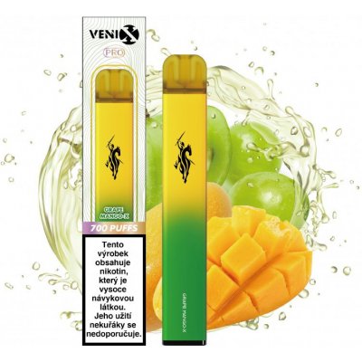 Venix Pro Grape Mango 18 mg 700 potáhnutí 1 ks – Zboží Dáma