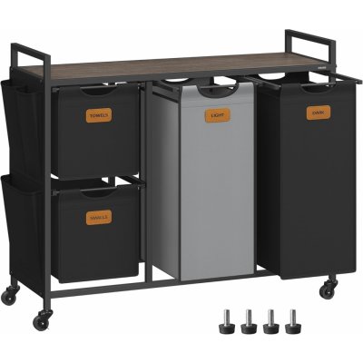 Songmics černo-šedý BLH203B01 – Hledejceny.cz