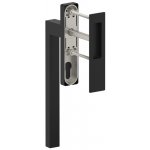 ROTO Klika pro HS dveře DUBLIN Barva/Povrchová úprava: Černá RAL 9005/matný povrch – Zboží Mobilmania