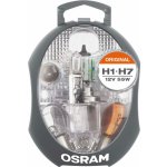 Osram H1 H7 sada náhradních autožárovek Minibox Original CLK H1/H7 – Hledejceny.cz