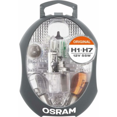 Osram H1 H7 sada náhradních autožárovek Minibox Original CLK H1/H7 – Zboží Mobilmania
