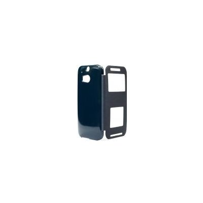 Pouzdro ForCell S-View HTC One M8 modré – Zboží Mobilmania