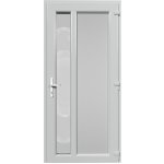 Aluplast Vchodové dveře Ideal 4000 Typ 09 Jednokřídlé Bílá - Bílá 120 x 210 cm – Hledejceny.cz