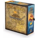 Noble Collection Pán prstenů Jigsaw Middle Earth 1000 kousků – Zbozi.Blesk.cz