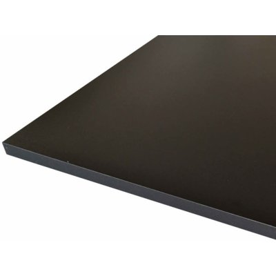 ASKO Nábytková deska/ police černá 16 x 400 x 1200 mm – Zboží Dáma